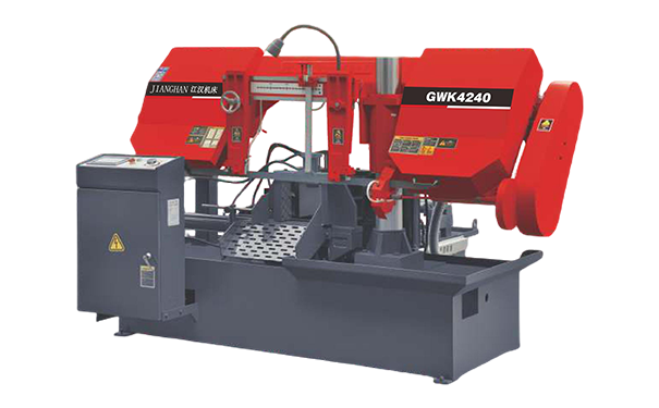 竹根滩镇GWK4240数控双柱卧式带锯床