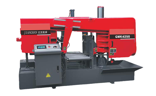 竹根滩镇GWK4250卧式带锯床（型材专切）