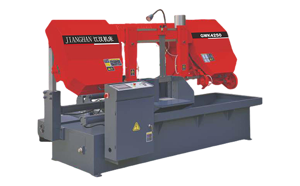 竹根滩镇GWK4250数控双柱卧式带锯床