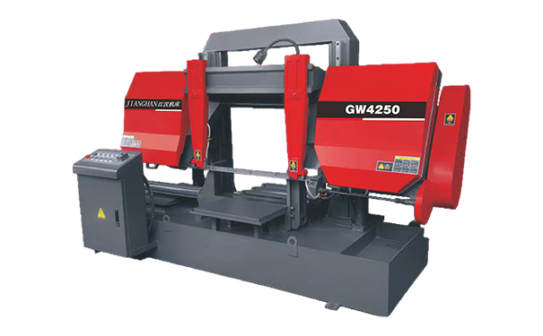 竹根滩镇GW4250双柱龙门卧式带锯床