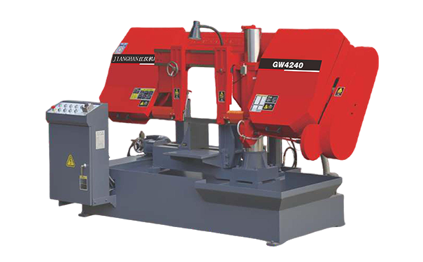竹根滩镇GW4240双柱卧式带锯床