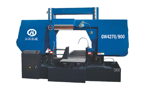 竹根滩镇GW4270/800双柱龙门卧式带锯床